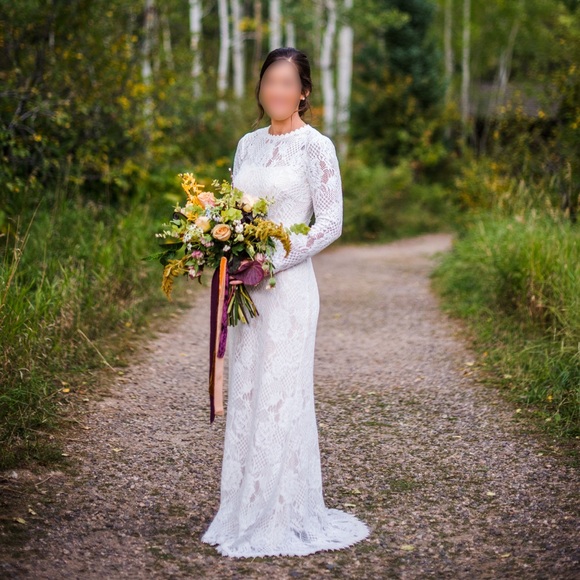 BHLDN Dresses & Skirts - Tadashi Shoji Tenley Wedding Gown from BHLDN